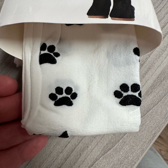 DayMod Girls Decorated Tights. Whimsical kitty design. Size 5-6yrs. NWT - Picture 6 of 6